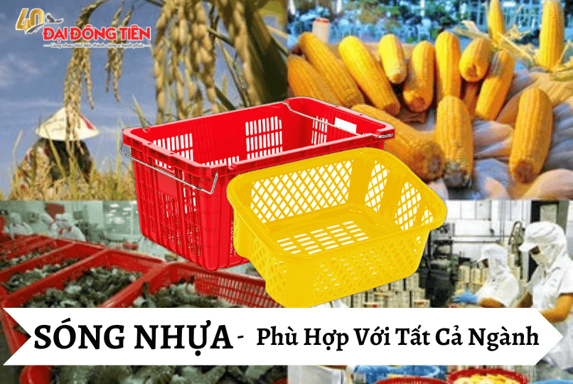 Sóng Nhựa Đại Đồng Tiến Phù Hợp Với Tất Cả Ngành 