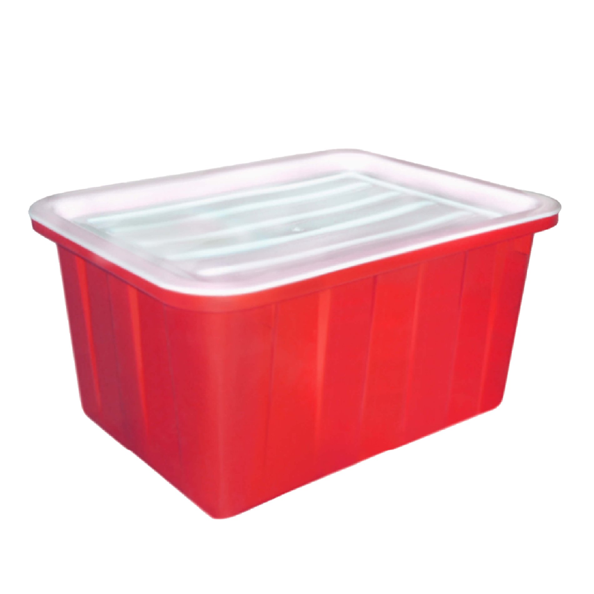 Thùng Nhựa Vuông 50L B0423 Có Nắp Đậy