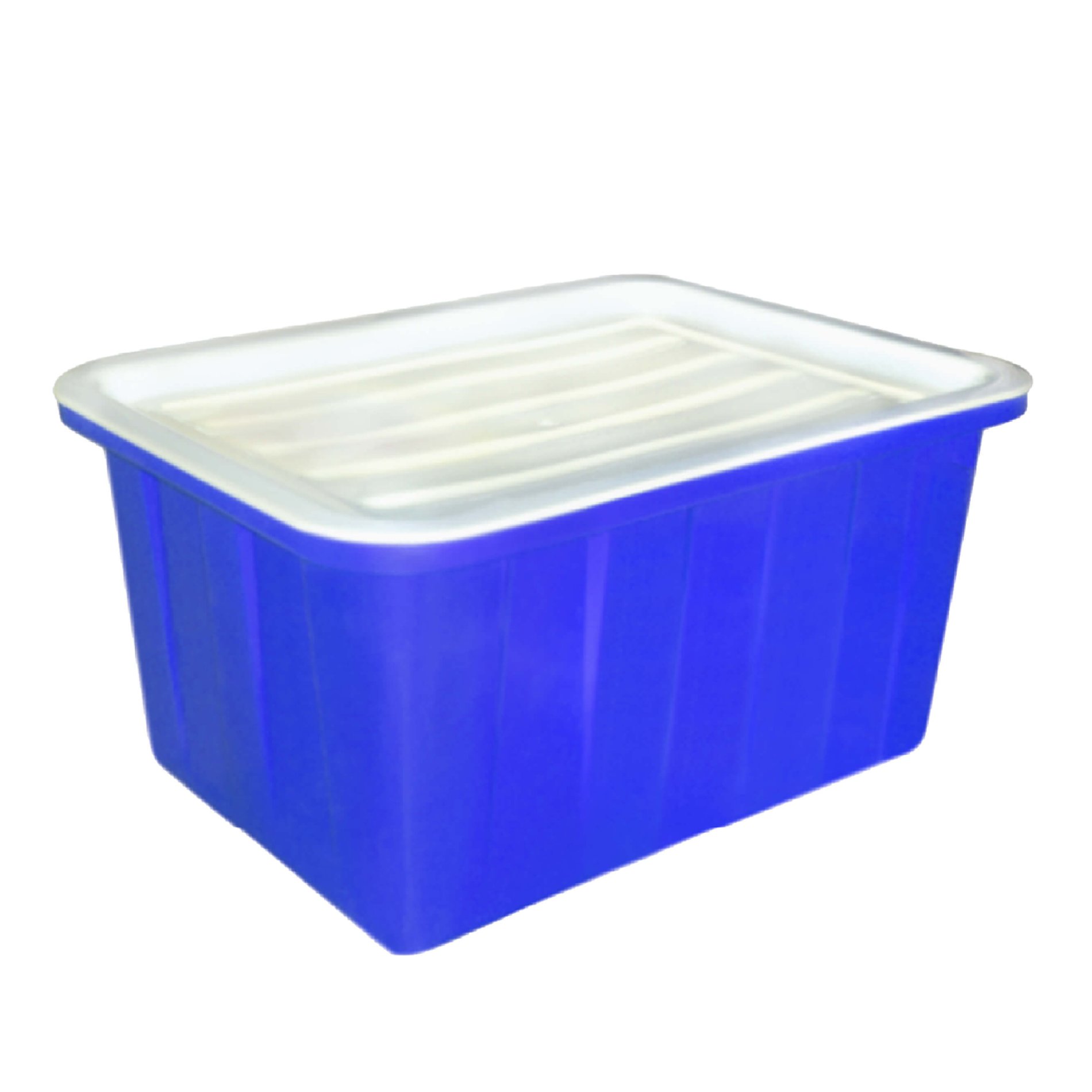 Thùng Nhựa Vuông 50L B0423 Có Nắp Đậy