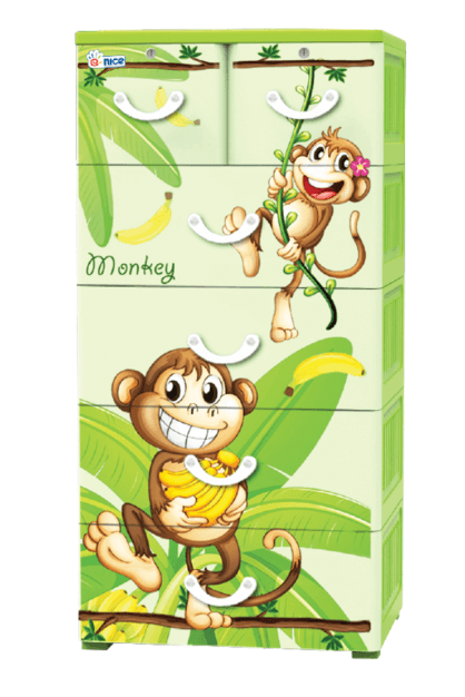 Tủ Nhựa 5 Tầng Royal Nhỏ Khỉ Con