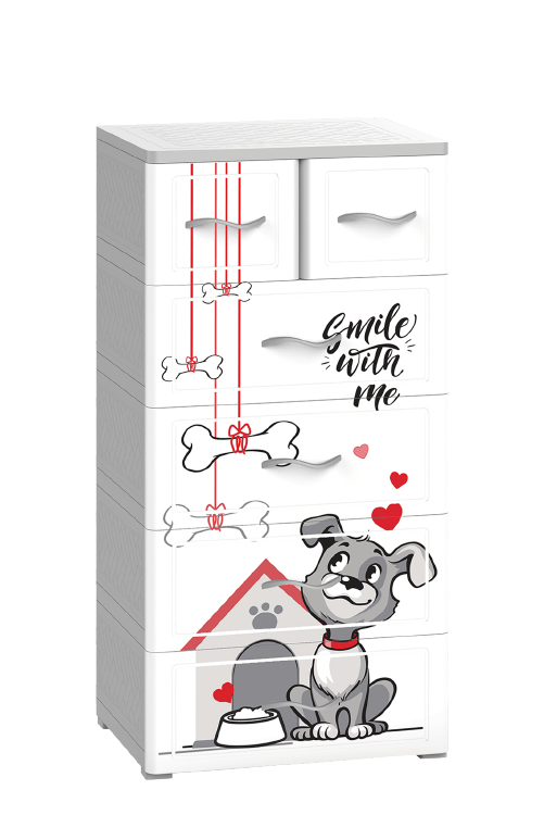 Tủ Nhựa Đẹp Nova 2.0 Cún Yêu