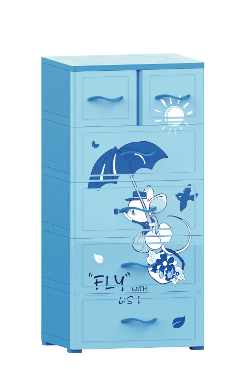 Tủ Nhựa Cao Cấp Nova 2.0 Chuột Phiêu Lưu