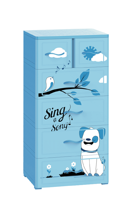 Tủ Nhựa 5 Tầng Nova 2.0 Tình Bạn