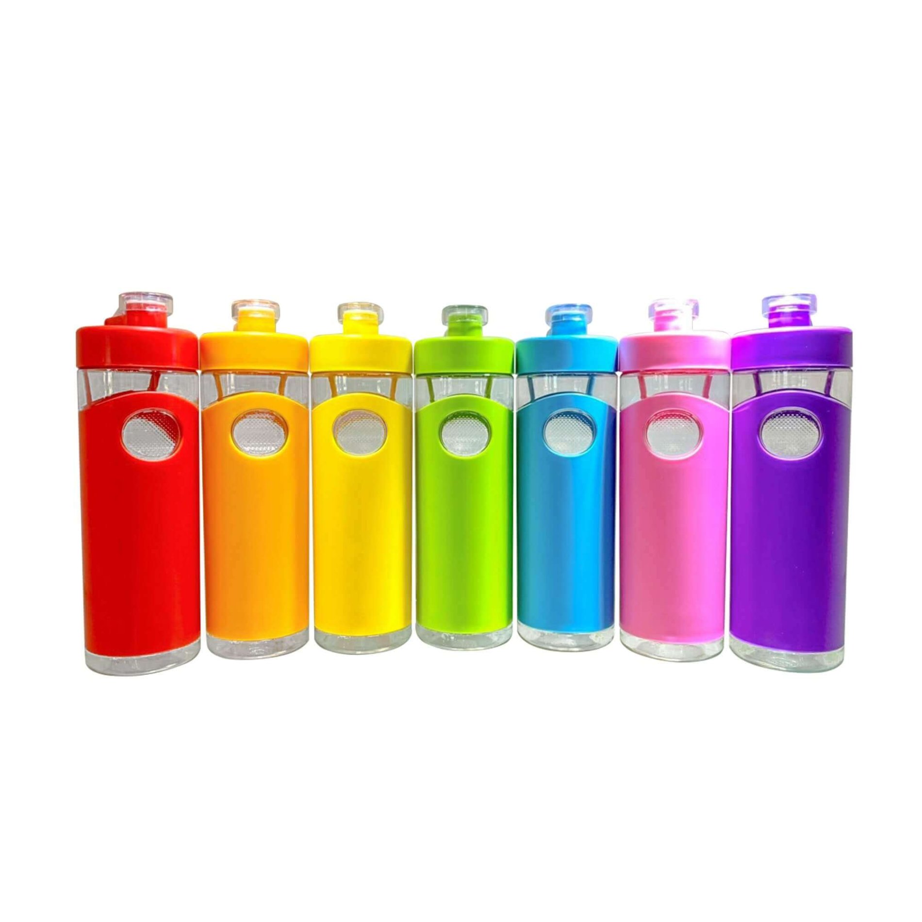 Bình Nước Nhựa Dynamix 7 Sắc Cầu Vồng